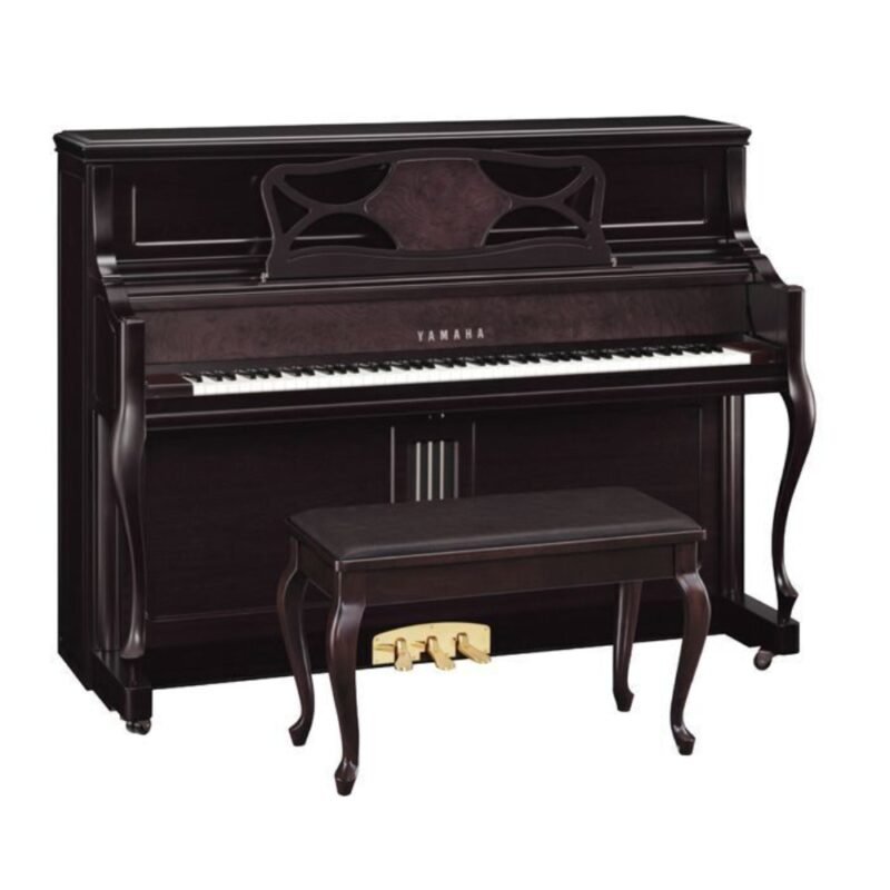 Yamaha M3 SBW Acoustic Piano – Satin Black Walnut (With Bench)
