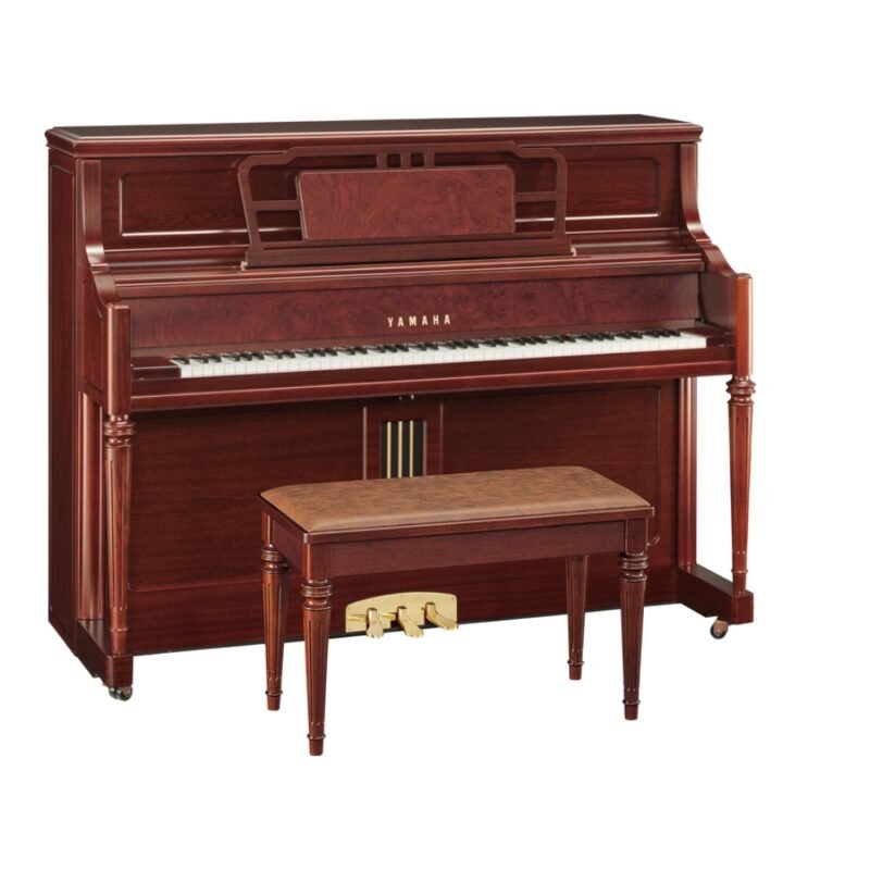 Yamaha M3 SDW Acoustic Piano – Satin Dark Walnut (With Bench)